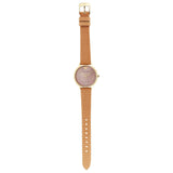 Buy Shop Emporio Armani Kappa Quartz Mother of Pearl Taupe Dial Brown Leather Strap Watch For Men - AR11151 USA Online