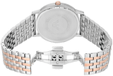 Buy Shop Emporio Armani Kappa Quartz Silver Dial Two Tone Mesh Bracelet Watch For Men - AR11093 USA Online