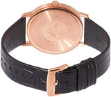 Buy Shop Emporio Armani Kappa Quartz White Dial Black Leather Strap Watch For Men - AR80015 USA Online