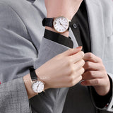 Buy Shop Emporio Armani Kappa Quartz White Dial Black Leather Strap Watch For Men - AR80015 USA Online