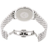 Buy Shop Emporio Armani Kappa Quartz White Dial Silver Steel Strap Watch For Men - AR80014 USA Online