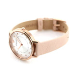 Buy Shop Emporio Armani Kappa Rose Gold & White Dial Beige Nude Leather Strap Watch For Women - AR2510 USA Online