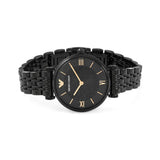 Buy Shop Emporio Armani Gianni T Bar All Black Diamond Dial Watch For Women - AR11245 USA Online