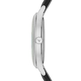 Buy Shop Emporio Armani Lambda Classic Quartz Black Dial Black Leather Strap Watch For Men - AR11020 USA Online
