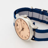 Buy Shop Emporio Armani Luigi Analog Beige Dial Two Tone NATO Strap Watch For Men - AR11212 USA Online