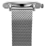 Buy Shop Emporio Armani Luigi Analog Black Dial Silver Mesh Bracelet Watch For Men - AR11272 USA Online
