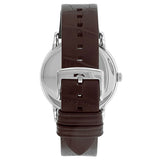 Buy Shop Emporio Armani Luigi Analog Bronze Dial Brown Leather Strap Watch For Men - AR11096 USA Online