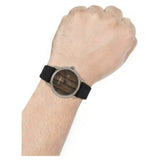 Buy Shop Emporio Armani Luigi Analog Brown Dial Black Leather Strap Watch For Men - AR11156 USA Online