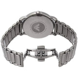 Buy Shop Emporio Armani Luigi Analog Grey Dial Grey Steel Strap Watch For Men - AR11155 USA Online