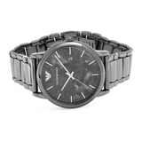 Buy Shop Emporio Armani Luigi Analog Grey Dial Grey Steel Strap Watch For Men - AR11155 USA Online