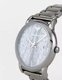 Buy Shop Emporio Armani Luigi Analog Grey Dial Grey Steel Strap Watch For Men - AR11155 USA Online