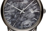 Buy Shop Emporio Armani Luigi Analog Grey Dial Grey Steel Strap Watch For Men - AR11155 USA Online