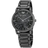 Buy Shop Emporio Armani Luigi Analog Grey Dial Grey Steel Strap Watch For Men - AR11155 USA Online