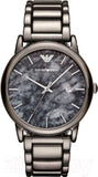 Buy Shop Emporio Armani Luigi Analog Grey Dial Grey Steel Strap Watch For Men - AR11155 USA Online