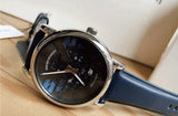 Buy Shop Emporio Armani Luigi Automatic Blue Dial Blue Leather Strap Watch For Men - AR60030 USA Online