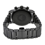 Buy Shop Emporio Armani Luigi Ceramic Chronograph Black Dial Black Strap Watch For Men - AR1509 USA Online