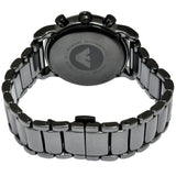 Buy Shop Emporio Armani Luigi Ceramic Chronograph Black Dial Black Strap Watch For Men - AR1509 USA Online