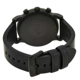 Buy Shop Emporio Armani Luigi Chronograph Black Dial Black Leather Strap Watch For Men - AR11133 USA Online
