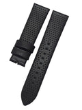 Buy Shop Emporio Armani Luigi Chronograph Black Dial Black Leather Strap Watch For Men - AR1737 USA Online