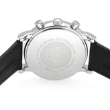 Buy Shop Emporio Armani Luigi Chronograph Black Dial Black Leather Watch For Men - AR1828 USA Online