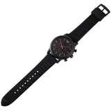 Buy Shop Emporio Armani Luigi Chronograph Black Dial Black Rubber Strap Watch For Men - AR11024 USA Online