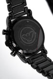 Buy Shop Emporio Armani Luigi Chronograph Black Dial Black Stainless Steel Watch For Men - AR1507 USA Online
