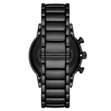 Buy Shop Emporio Armani Luigi Chronograph Black Dial Black Stainless Steel Watch For Men - AR1507 USA Online
