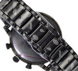 Buy Shop Emporio Armani Luigi Chronograph Black Dial Black Steep Strap Watch For Men - AR11045 USA Online