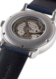 Buy Shop Emporio Armani Luigi Chronograph Blue Dial Black Leather Strap Watch For Men - AR60011 USA Online