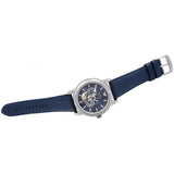 Buy Shop Emporio Armani Luigi Chronograph Blue Dial Black Leather Strap Watch For Men - AR60011 USA Online