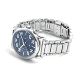Buy Shop Emporio Armani Luigi Chronograph Blue Dial Silver Steel Strap Watch For Men - AR11132 USA Online