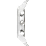 Buy Shop Emporio Armani Luigi Chronograph Ceramic White Dial White Ceramic Strap Watch For Men - AR1499 USA Online