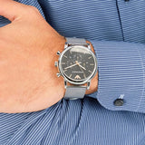 Buy Shop Emporio Armani Luigi Chronograph Quartz Black Dial Silver Mesh Bracelet Watch For Men - AR11429 USA Online