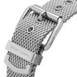 Buy Shop Emporio Armani Luigi Chronograph Quartz Black Dial Silver Mesh Bracelet Watch For Men - AR11429 USA Online