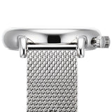 Buy Shop Emporio Armani Luigi Chronograph Quartz Black Dial Silver Mesh Bracelet Watch For Men - AR11429 USA Online