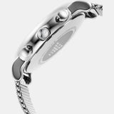 Buy Shop Emporio Armani Luigi Chronograph Quartz Black Dial Silver Mesh Bracelet Watch For Men - AR11429 USA Online