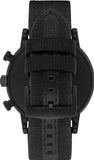 Buy Shop Emporio Armani Luigi Chronograph Quartz Black Dial Two Tone Nylon Strap Watch For Men - AR1948 USA Online