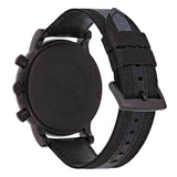 Buy Shop Emporio Armani Luigi Chronograph Quartz Black Dial Two Tone Nylon Strap Watch For Men - AR1948 USA Online