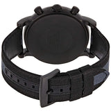 Buy Shop Emporio Armani Luigi Chronograph Quartz Black Dial Two Tone Nylon Strap Watch For Men - AR1948 USA Online