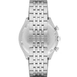 Buy Shop Emporio Armani Luigi Chronograph Quartz Blue Dial Silver Steel Strap Watch For Men - AR1974 USA Online