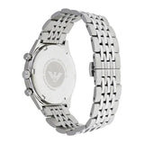Buy Shop Emporio Armani Luigi Chronograph Quartz Blue Dial Silver Steel Strap Watch For Men - AR1974 USA Online