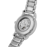 Buy Shop Emporio Armani Luigi Chronograph Skeleton Blue Dial Silver Steel Strap Watch For Men - AR60036 USA Online