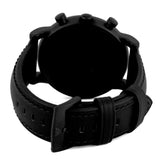 Buy Shop Emporio Armani Luigi Chronohraph Black Dial Black Leather Strap Watch For Men - AR1970 USA Online