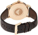 Buy Shop Emporio Armani Luigi Classic Brown Dial Brown Leather Strap Watch For Men - AR2503 USA Online