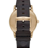 Buy Shop Emporio Armani Luigi Classic Brown Dial Brown Leather Strap Watch For Men - AR2503 USA Online