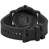 Buy Shop Emporio Armani Luigi Quartz Black Dial Black Silicon Strap Watch For Men - AR11071 USA Online