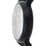 Buy Shop Emporio Armani Luigi Quartz Black Dial Black Silicon Strap Watch For Men - AR11071 USA Online