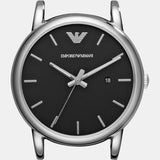 Buy Shop Emporio Armani Luigi Quartz Black Dial Silver Steel Strap Watch For Men - AR2499 USA Online