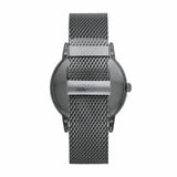 Buy Shop Emporio Armani Luigi Quartz Blue Dial Grey Mesh Bracelet Watch For Men - AR11053 USA Online