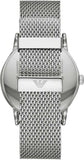 Buy Shop Emporio Armani Luigi Quartz Blue Dial Silver Mesh Bracelet Watch For Men - AR11230 USA Online